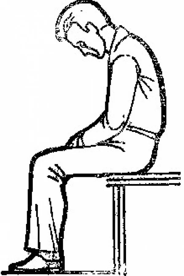 поза кучера аутогенная тренировка. схематичный человек сидит. человек на стуле рисунок. осанка за компьютером. человек человек сидячем положении.