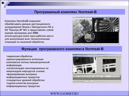 Функции программного комплекса