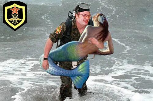 спас русалку