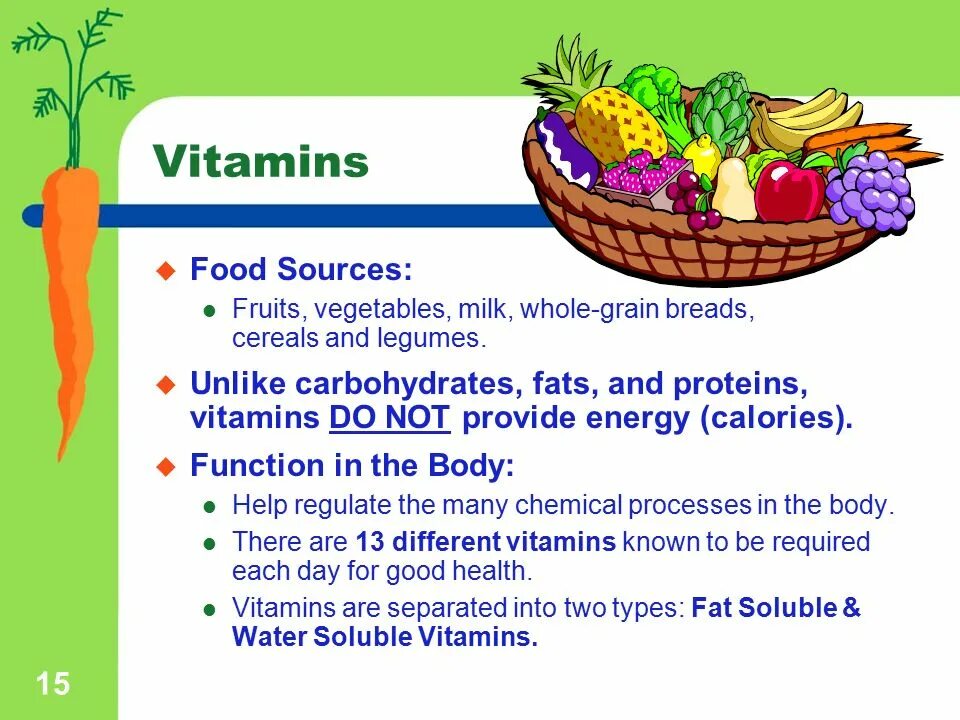 POWERPOINT Vitamins ppt. What is function of nutrients. Functions of Vitamins. What are nutrients.