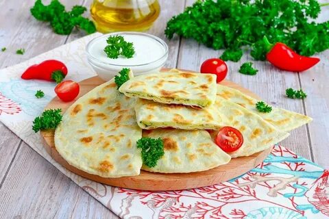 Турецкая лепешка с начинкой