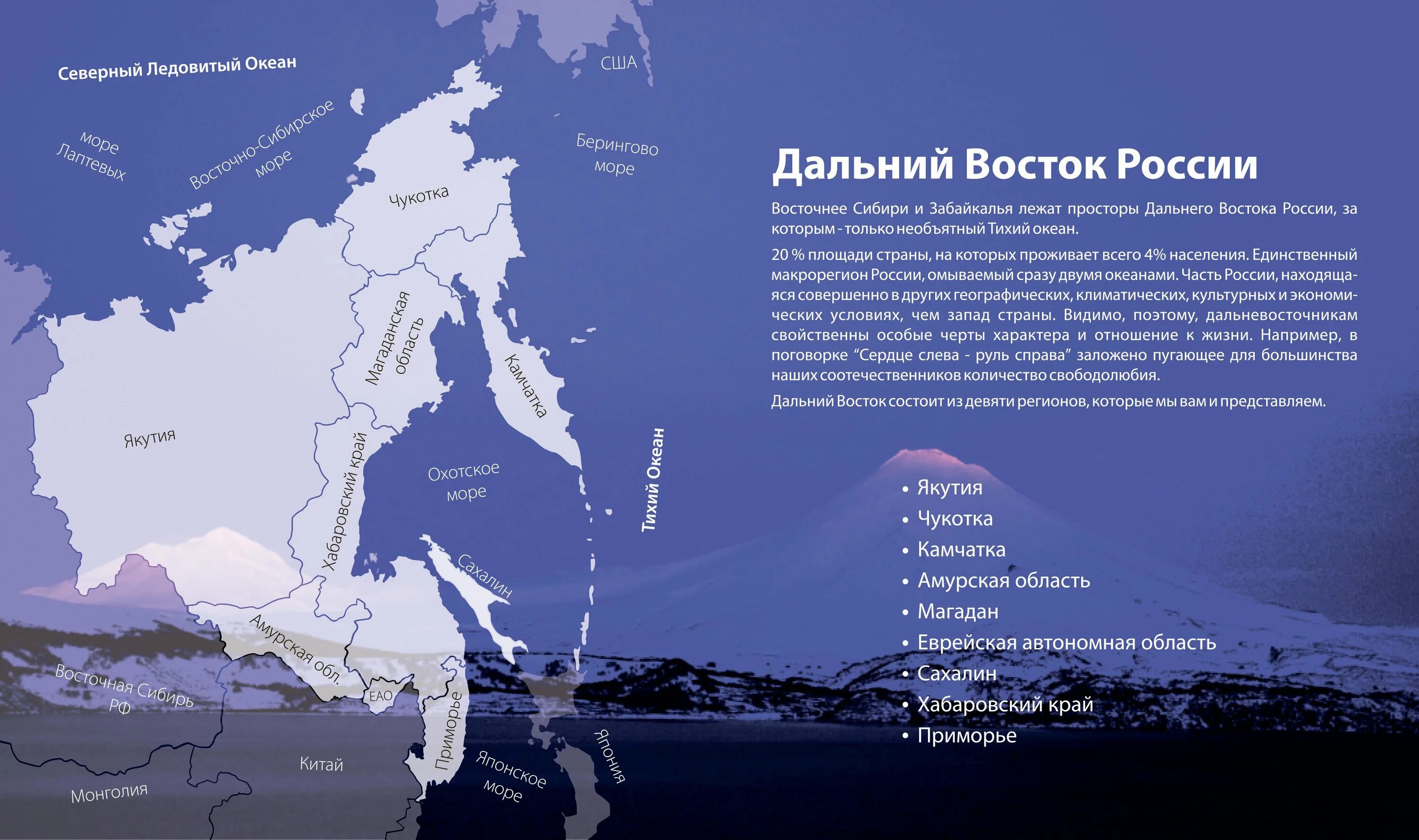 Проект на тему дальний восток. Дальний восток биология 14 июня. Карта дальнего востока. Состав дальневосточного федерального округа на карте. Объекты дальнего востока.