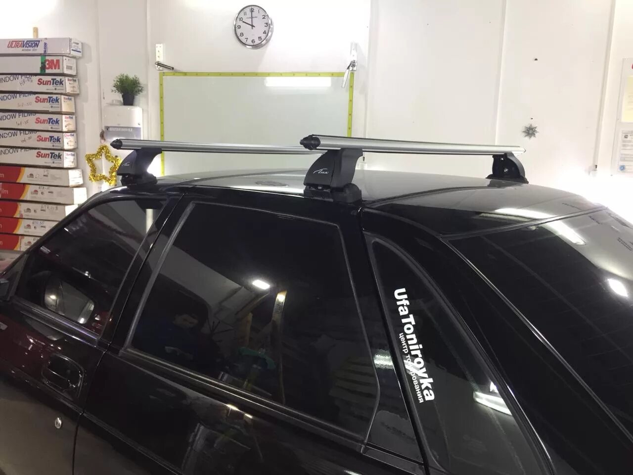 Багажник Lux Приора. Багажник на крышу ВАЗ Приора седан.