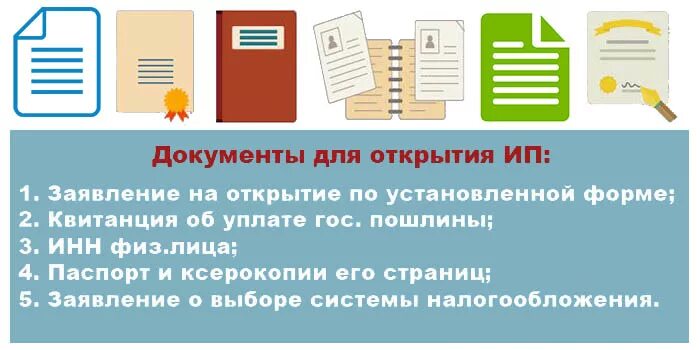 Срок открытия ип. Какие документы нужны для получения индивидуального предпринимателя. Пакет документов индивидуального предпринимателя. Что нужно для открытия ИП какие документы. Документы для регистрации ИП.