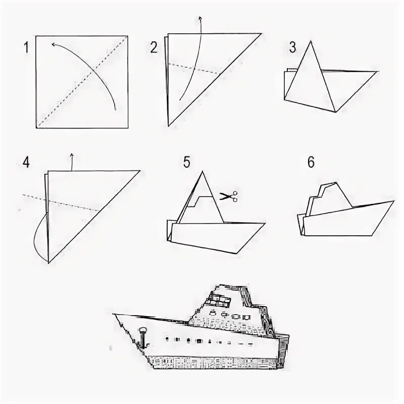 Как делать пароход. Схема оригами кораблик для дошкольников. Оригами военный корабль. Оригами военный корабль схема. Как сделать кораблик пароход из бумаги а4.