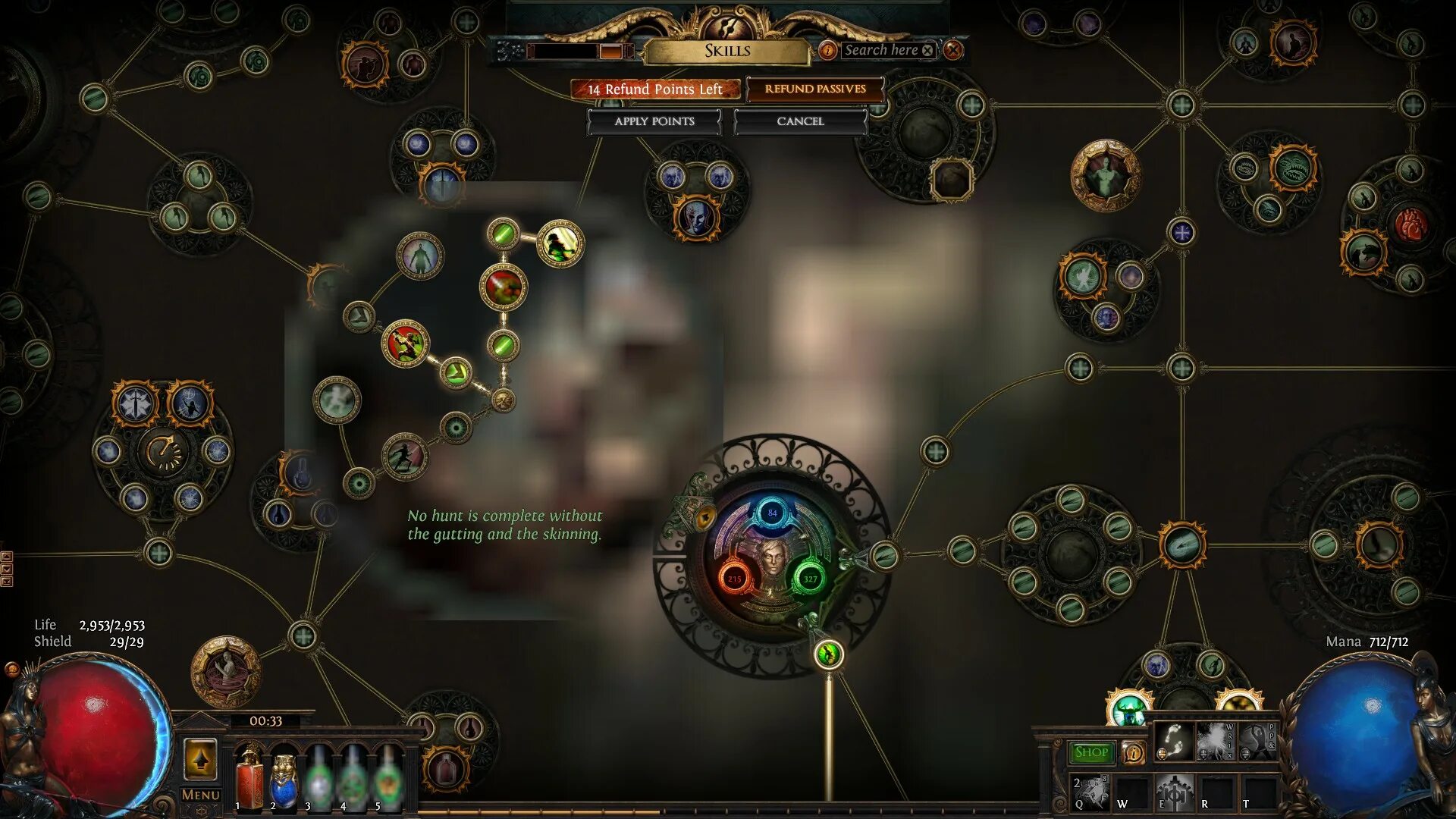 Pressure points poe на русском