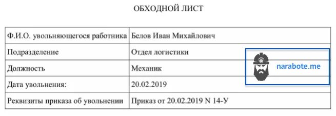 Обязателен ли обходной лист при увольнении. Обязателен ли обходной лист при увольнении