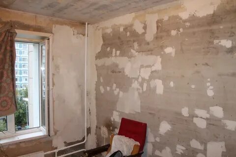 Шпаклевка комнаты