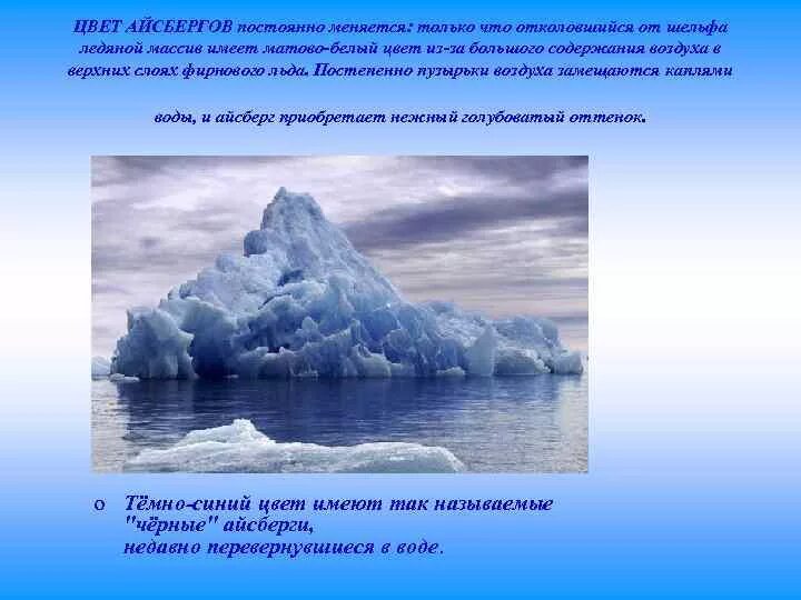 Проекты по использованию айсбергов