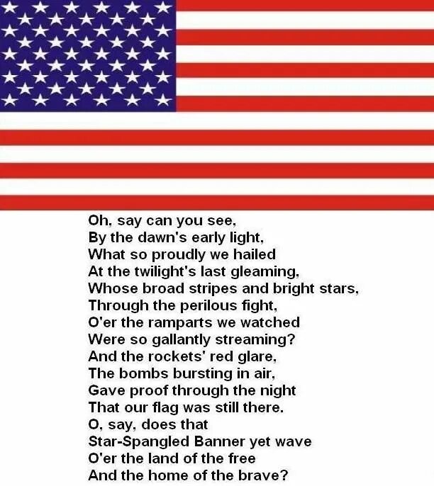 Песня you can say. National Anthem USA. Гимн США текст. Национальный гимн Америки. Национальный гимн США текст.