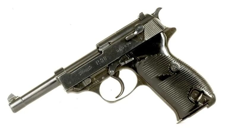 Walther p38 наградной. Walther p38 с глушителем.