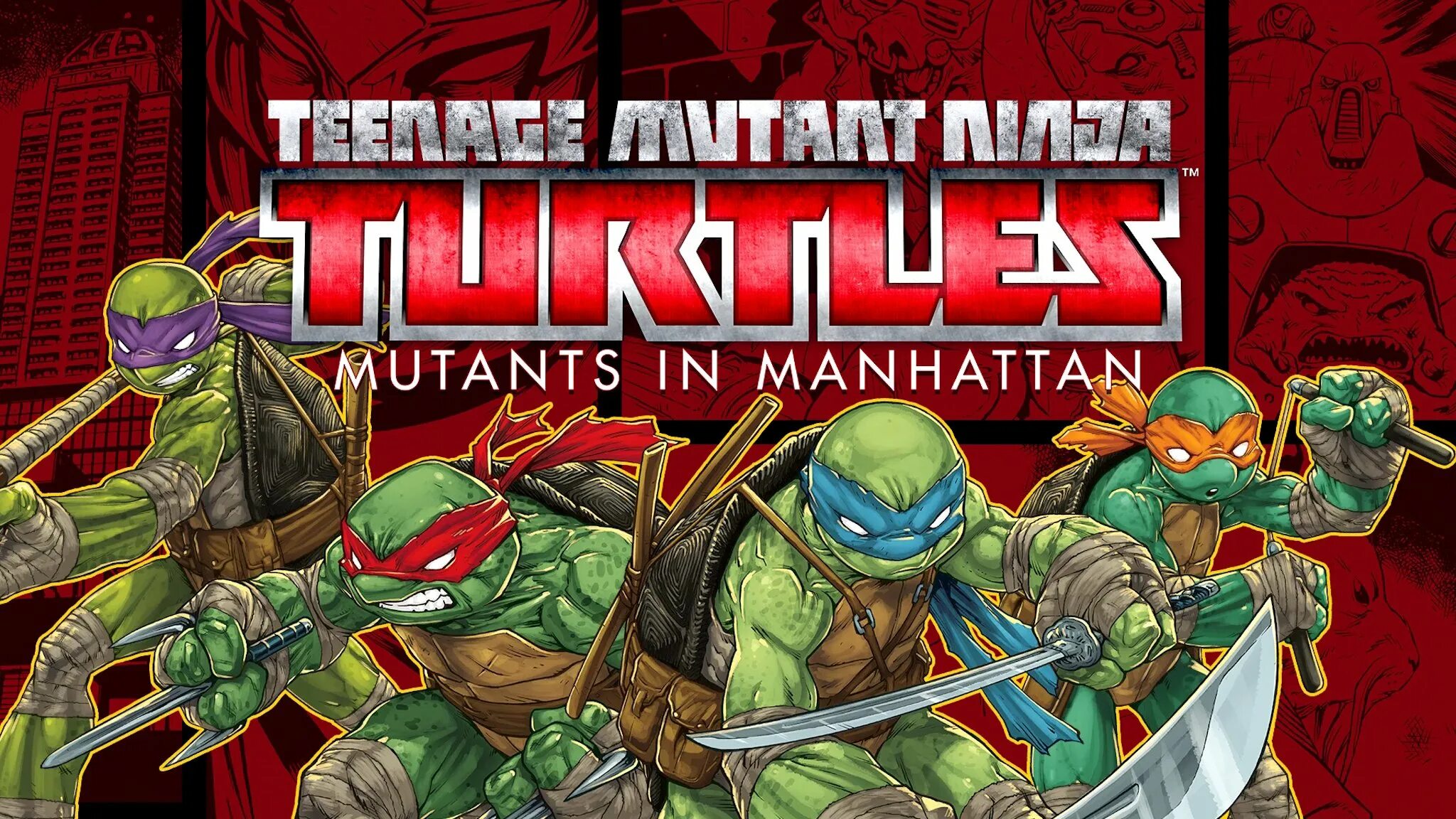 Черепашки ниндзя Манхэттен игра. Teenage Mutant Ninja Turtles: Mutants in Manhattan (2016). TMNT Mutant Mayhem 2023. Черепашки ниндзя мутанты в Манхэттене.