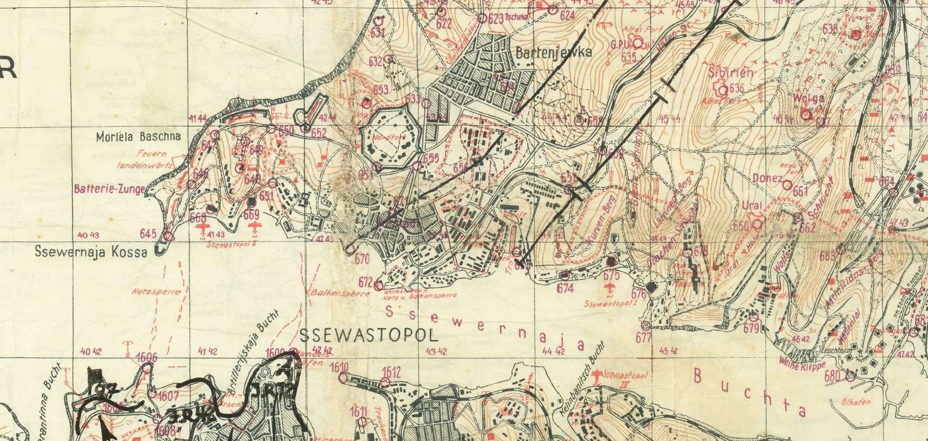Карта Севастополя 1942 года. Оборона Севастополя 1942 карта. Карта обороны Севастополя в июне 1942. Штурм Севастополя карта.