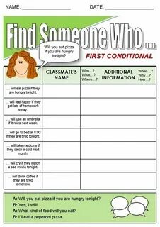First conditional quiz