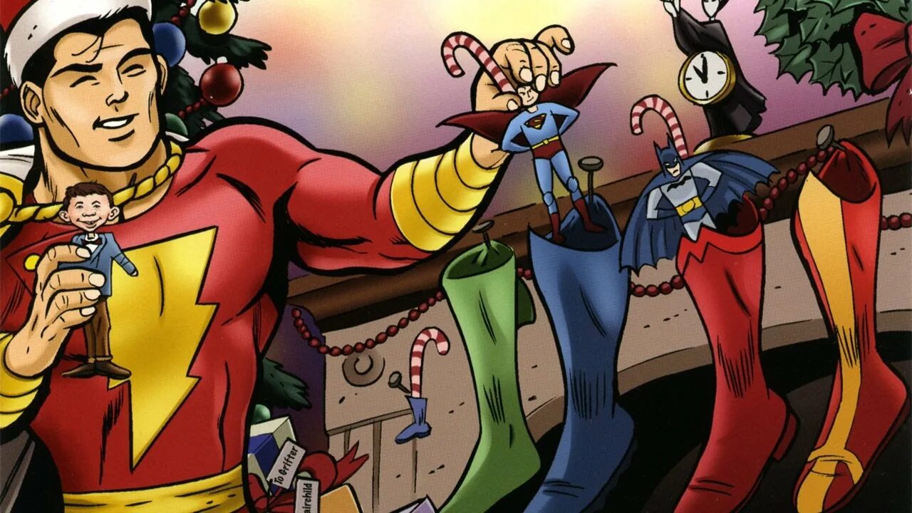 Супергерои спасают новый год. Christmas marvel (кристмас марвел). капитан марвел (dc comics). с новым годом супергерои. марвел новый год.