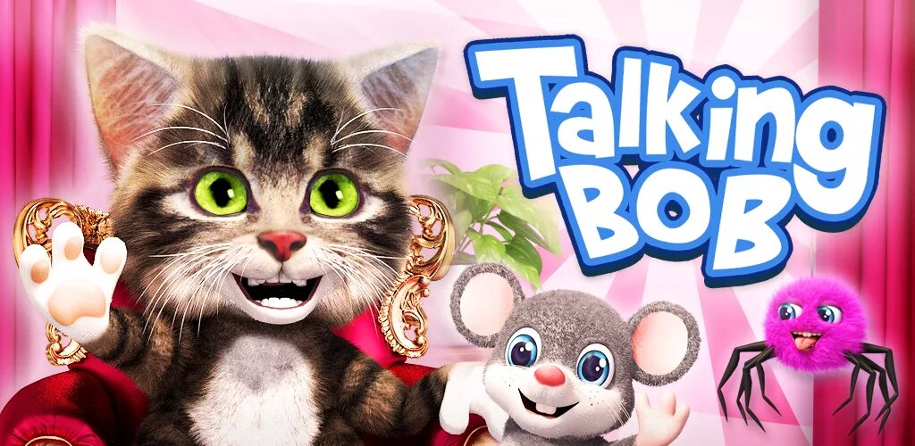 Talking baby cat история. Talking Bob. Говорящий кот Боб. Говорящий котенок. Игра говорящий Боб.