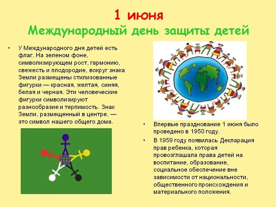 Когда отмечают день детей. Символ дня защиты детей. Международный деньтзвщиты дитец. День защиты детей история праздника. Важность дня защиты детей.