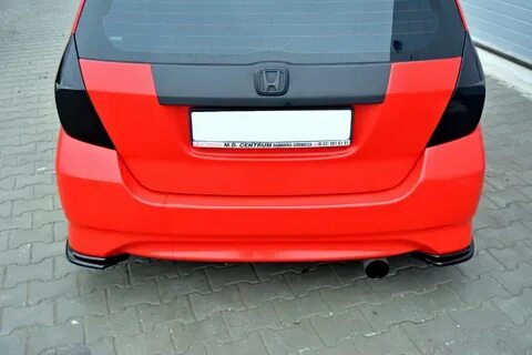 Бампер задний honda fit