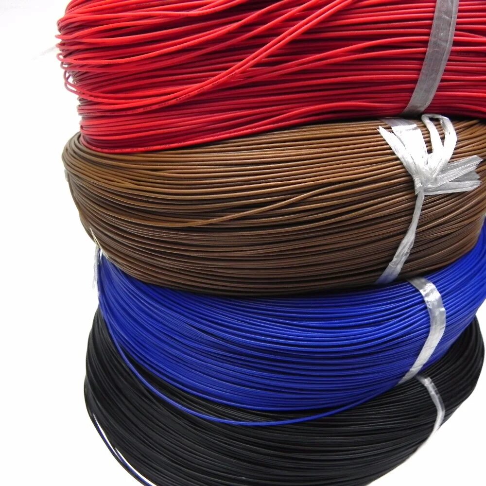 Провод электрич. Провод awg26. провод 10awg (2x1м). провод 30awg одножильный. провод монтажный htw awg26 (l=100мм) -100шт..