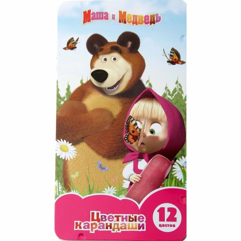Маша и медведь разноцветной краской. Карандаши цветные Маша и медведь. Маша и медведь карандашом. Медведь цветными карандашами. Мишка цветными карандашами.