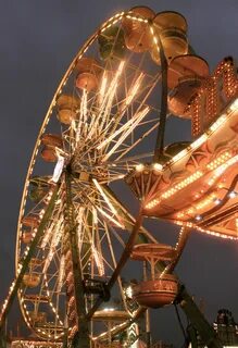 the carnival at night Carnival images, Carnival, Ferris wheel.