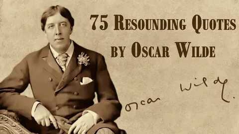 In one of his stories oscar wilde