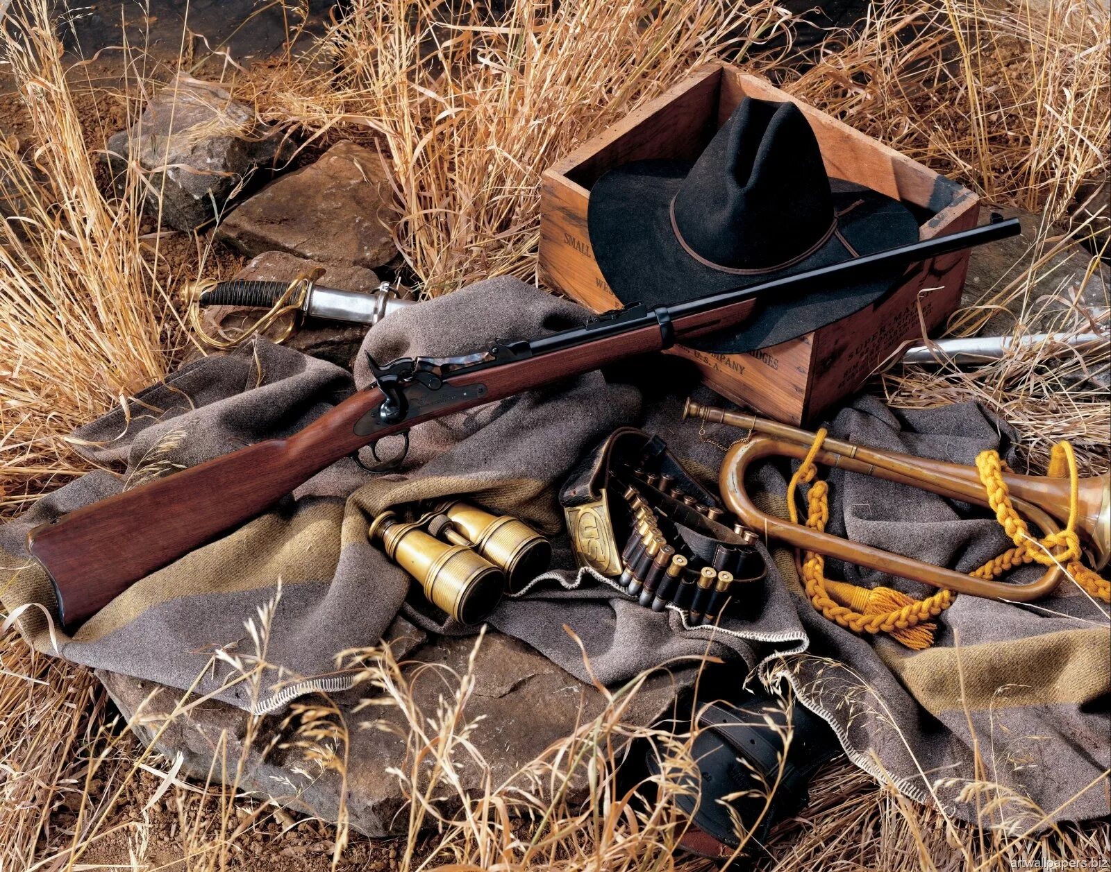оружие для охоты. трапперы охотники дикого запада. оружие в живописи. охота атрибуты. охота атрибуты.