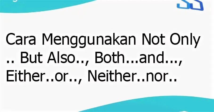 Not only but