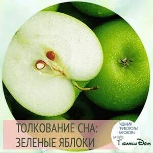 Толкование сна яблоки