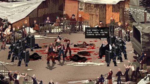 Mother bleeds