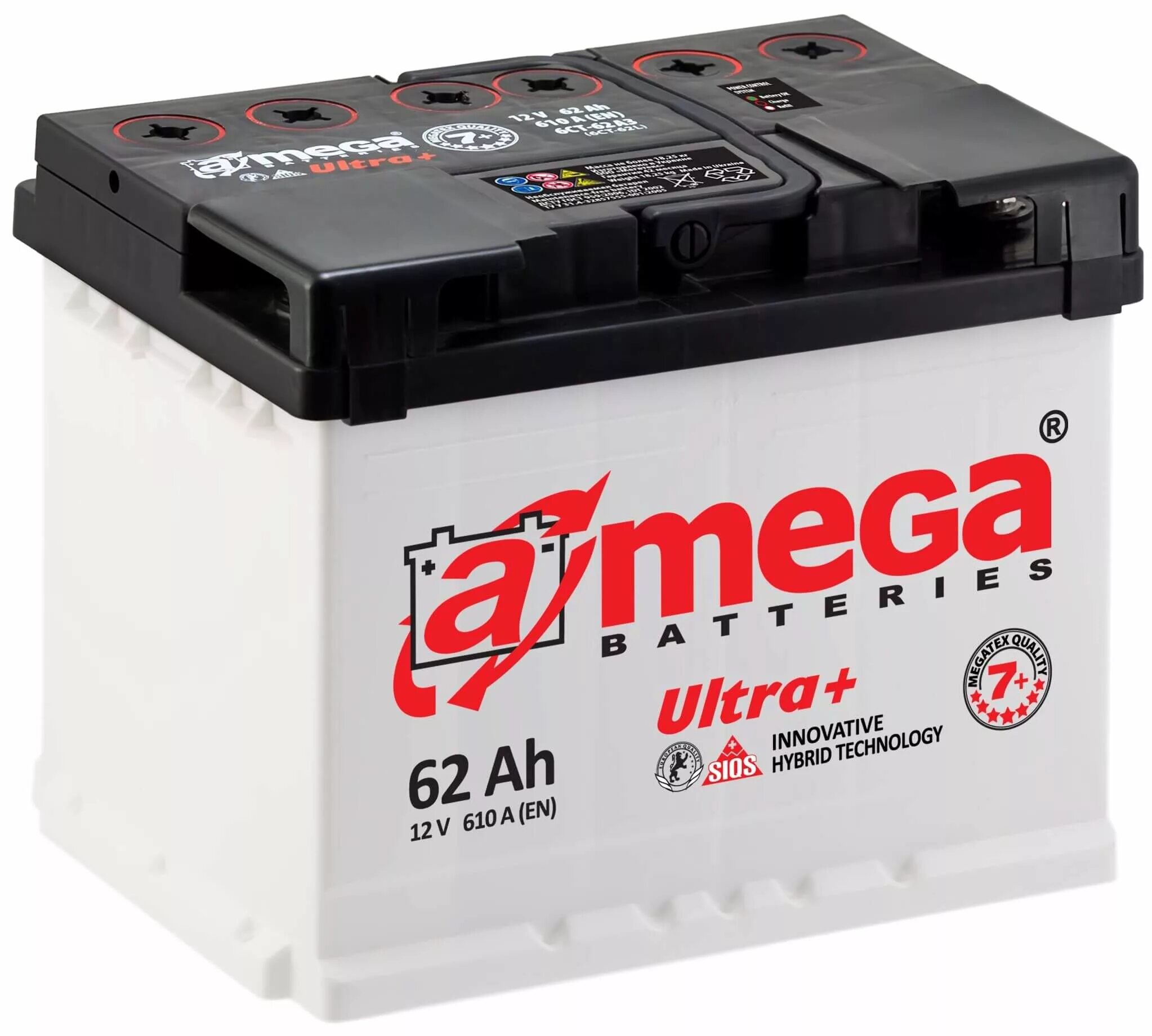 Аккумулятор. Аккумулятор a-Mega Ultra 7 62ah. Аккумулятор Amega Ultra-62ah-a3(0). Аккумулятор Омега премиум 60ah. A-Mega Ultra 62 r (62 а·ч).