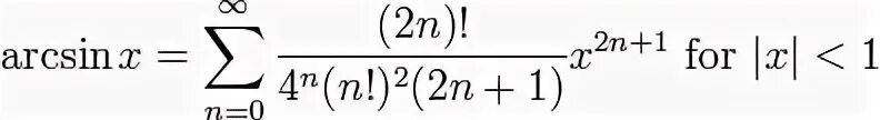 Формула Тейлора для арксинуса. Ряд Тейлора для арксинуса. Разложение арксинуса в ряд Тейлора. Arcsin ряд Тейлора. Тейлор 1 1 x