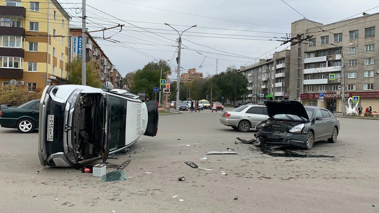 ДТП автобус Абакан. Случай в абакане