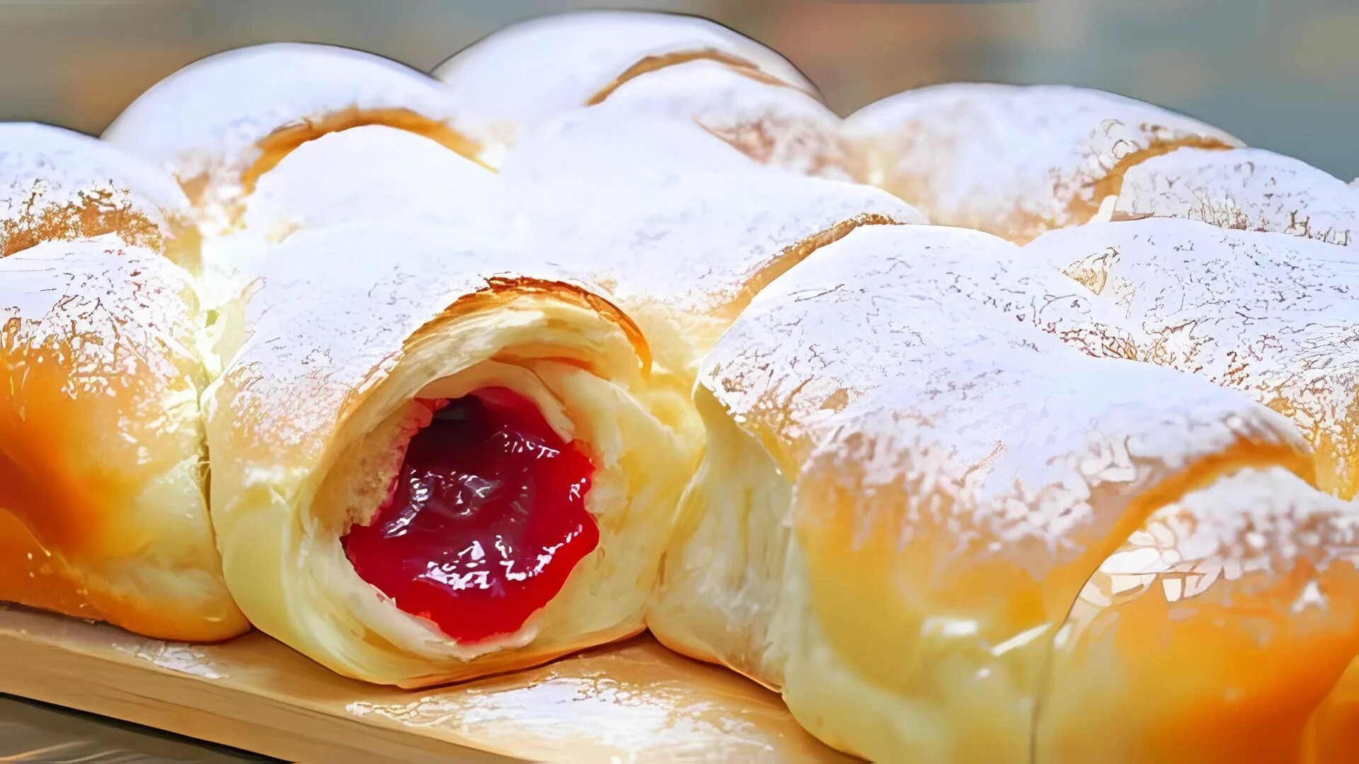 Красивые и вкусные булочки. Аппетитные булочки. Вкусная сдобная выпечка. Сдобная выпечка. Булочка.