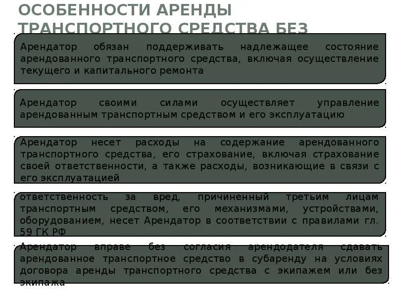 Арендатор отвечал