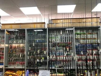 Работа в рыбацком магазине