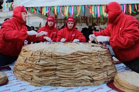 Масленица пироги