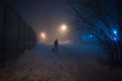 Спят туманы темные