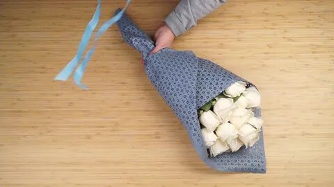 Как завернуть букет