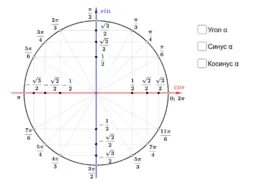 Углы косинус которых равен 1 2. Тригонометрический круг тангенс. Тригонометрический круг синус. Тригонометрический круг синус и косинус тангенс. Синус 90 в тригонометрическом круге.