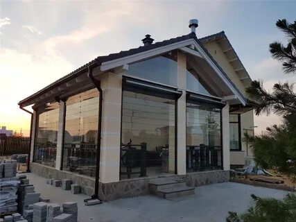 Рольставни прозрачные для террасы
