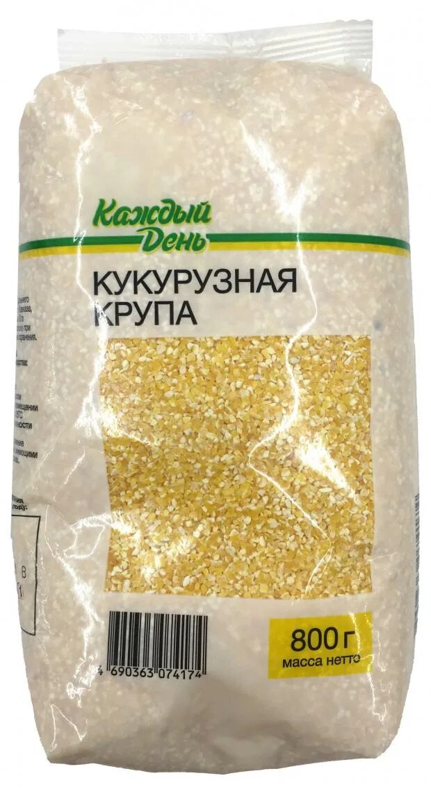 Кукурузная крупа калорийность. Крупа кукурузная Протон 800г. Крупа кукурузная Классик 800г.. Крупа кукурузная «каждый день», 800 г. Кукурузная крупа калории.