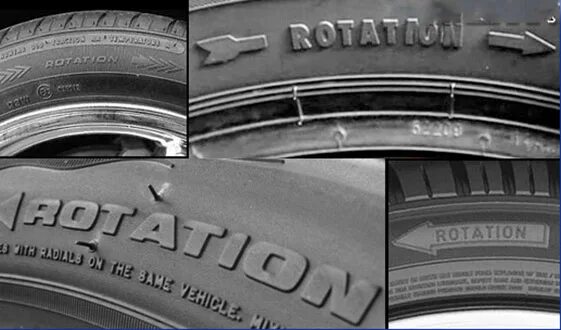 Направление шин rotation. Направление rotation вращения шины. Направление вращения шины Пирелли. Маркировка шин Пирелли.
