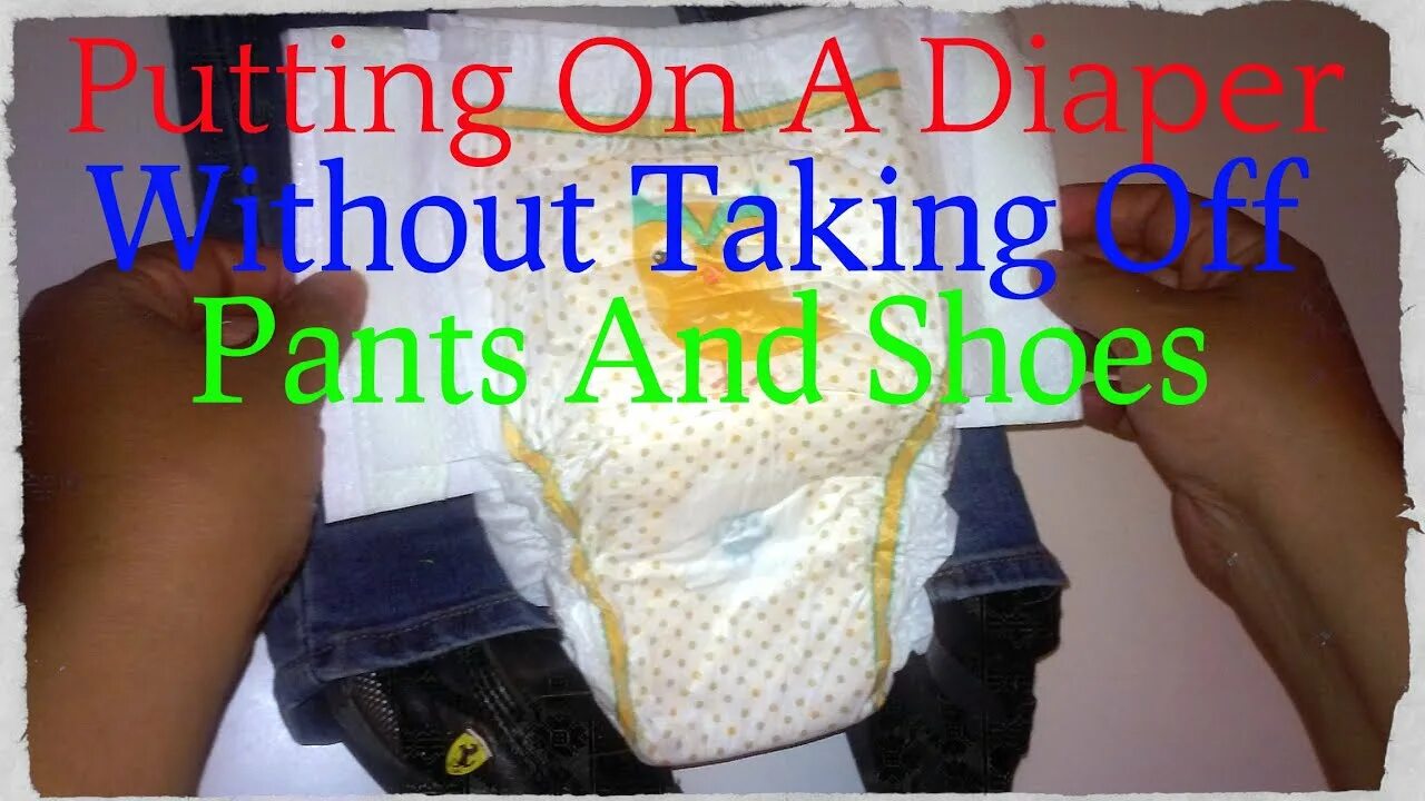 Put in the diaper. How to put on and take off diapers. How to change a Cloth Nappy. I can take перевод