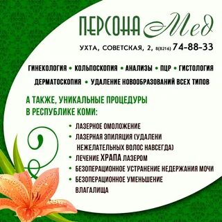 Персона ухта телефон