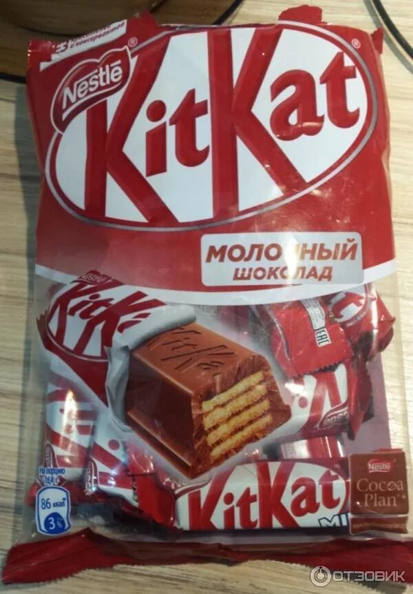 Чем заменили кит кат в россии Отзыв о Конфеты Nestle Kit Kat Mini От начальника накат Не волнуйся! Съешь Кит-