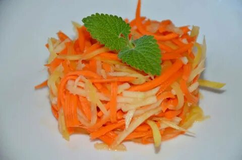 Редька с морковью