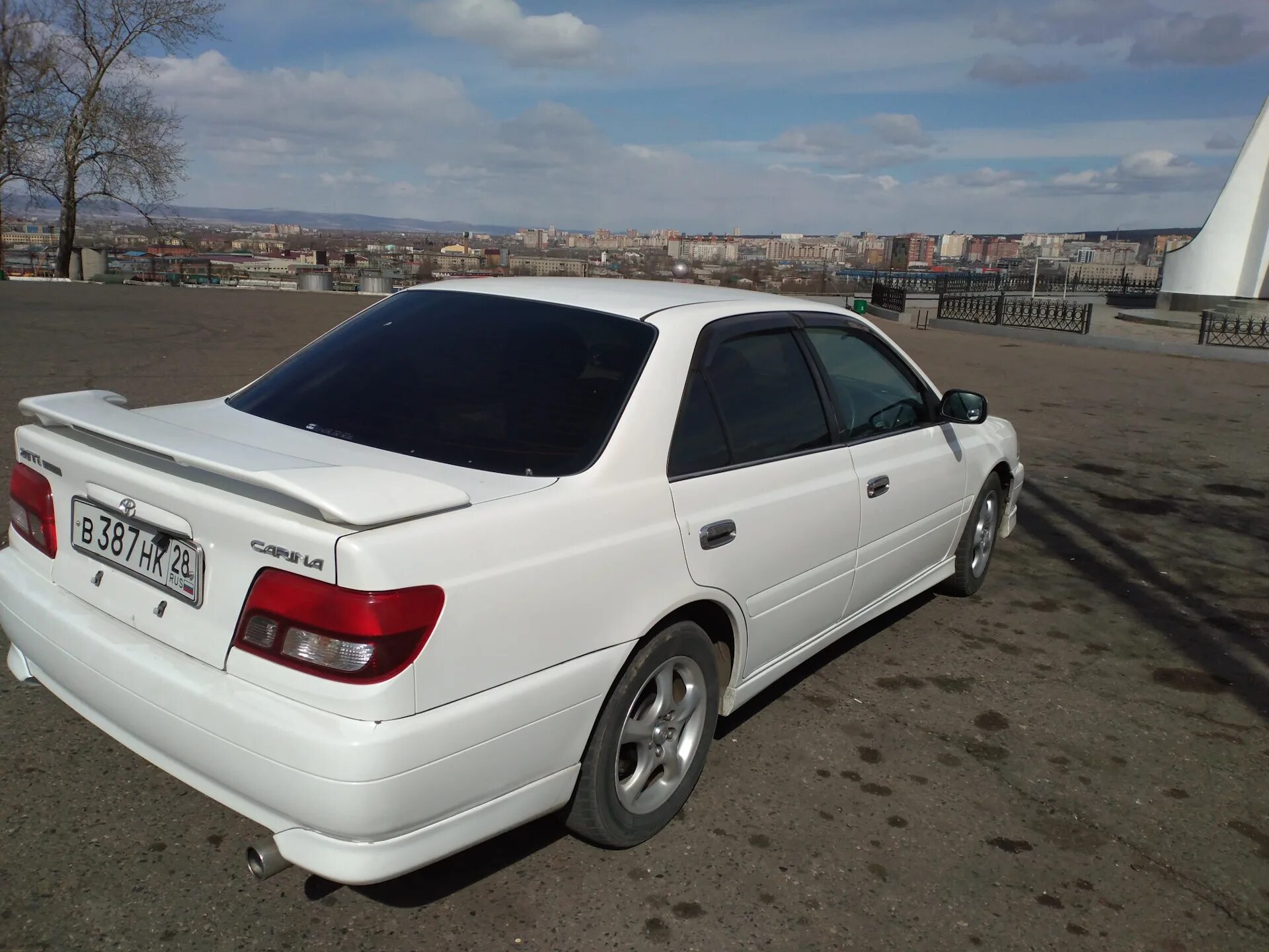Последняя речная мойка в году 2015 - Toyota Carina (7G), 2,2 л, 2001 года фотогр
