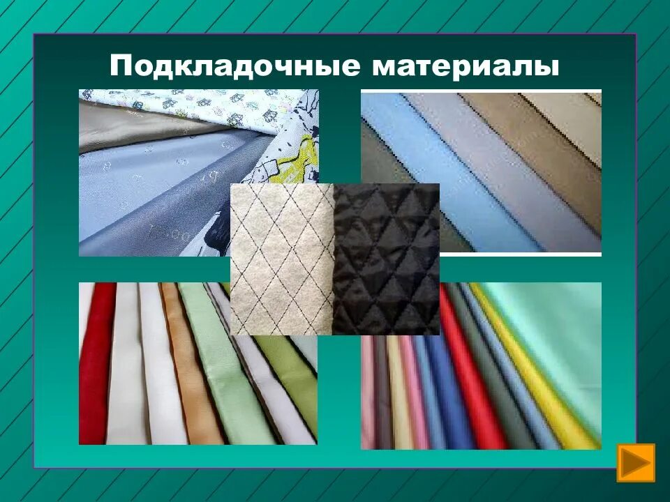 Какой использовать материал для одежды. Прикладные материалы для швейного производства. подкладочные материалы для сумок. подстилочный материал. материалы применяемые для изготовления одежды.
