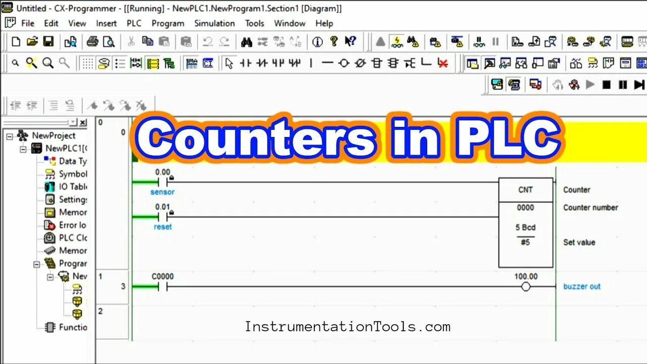 Программа сх. CX Programmer Omron. CX Programmer блок CNT. CX Programmer Omron первая программа. Counter PLC.